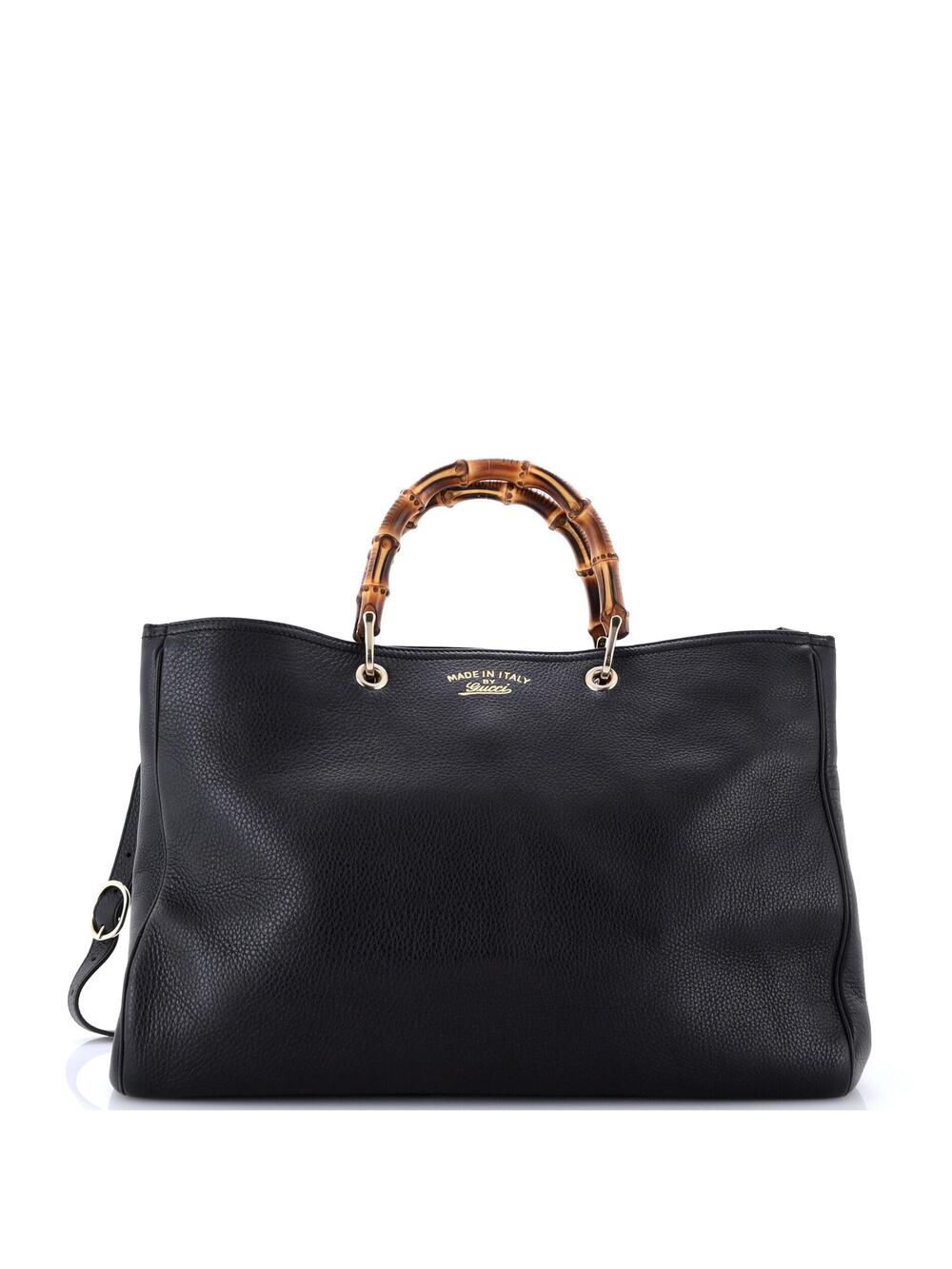 Gucci Bamboo Shopper Tote Leather Large #364525G12B